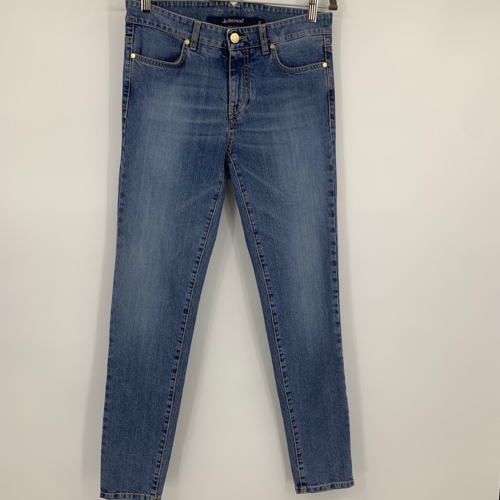 Jeckerson womens 26 jeans high rise skinny